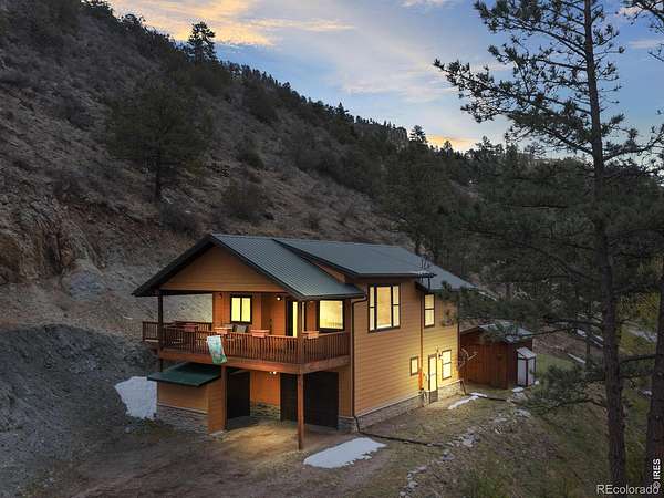 2.33 Acres of Land with Home for Sale in Glen Haven, Colorado