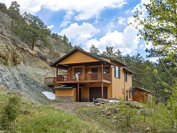 2.32 Acres of Land with Home for Sale in Glen Haven, Colorado