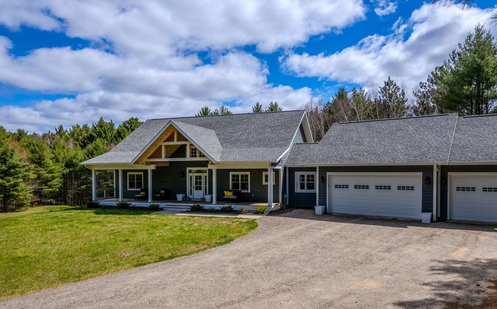 10 Acres of Recreational Land with Home for Sale in Rhinelander, Wisconsin