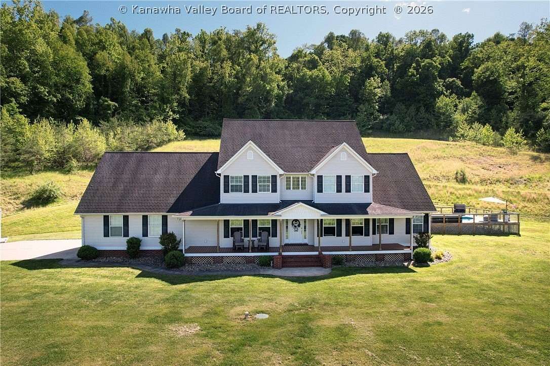 9.49 Acres of Land with Home for Sale in Lavalette, West Virginia