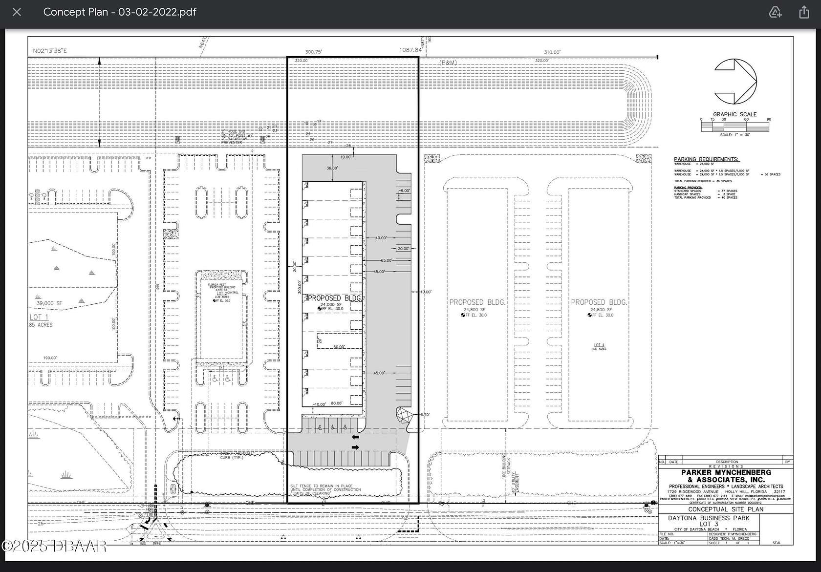 2.39 Acres of Commercial Land for Sale in Daytona Beach, Florida
