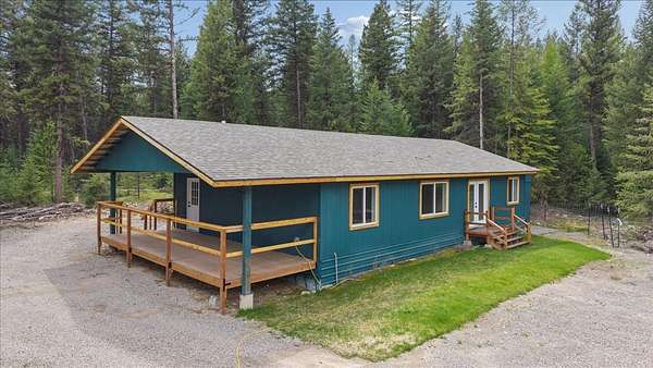 20 Acres of Land with Home for Sale in Fortine, Montana