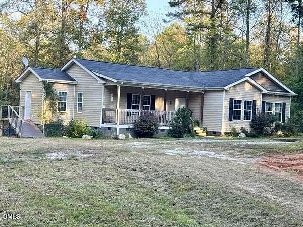 16 Acres of Land with Home for Sale in Bullock, North Carolina