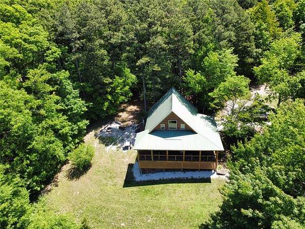 5.35 Acres of Land with Home for Sale in Jasper, Arkansas