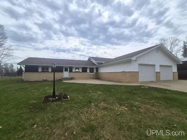 5 Acres of Land with Home for Sale in Nahma, Michigan