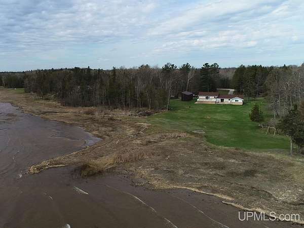 5 Acres of Land with Home for Sale in Nahma, Michigan