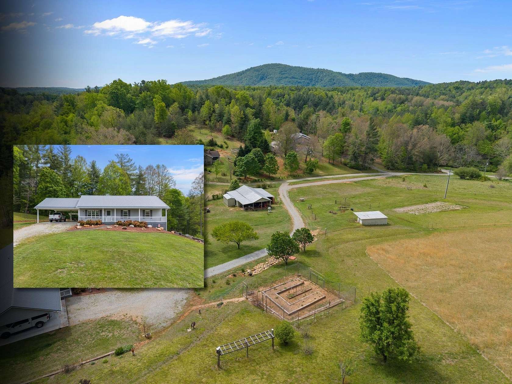 5 Acres of Land with Home for Sale in Callaway, Virginia
