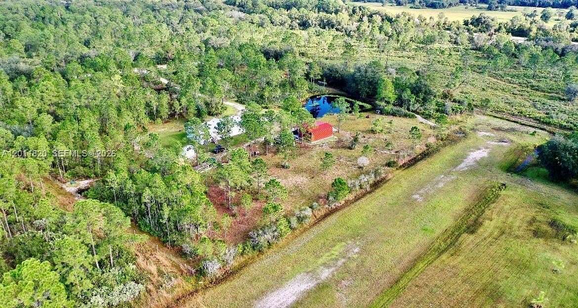 6.3 Acres of Land with Home for Sale in Okeechobee, Florida