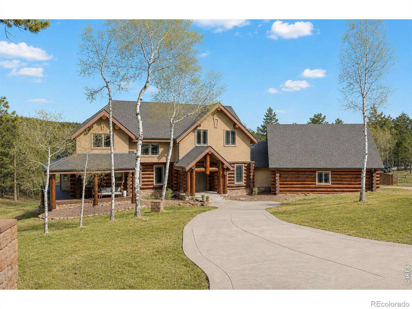 8.43 Acres of Land with Home for Sale in Ward, Colorado