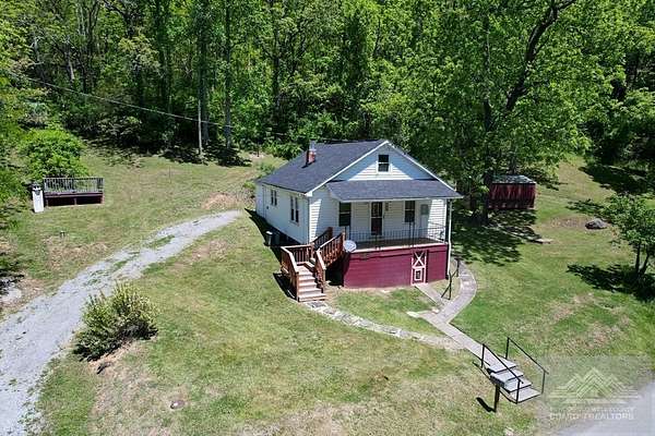 21.8 Acres of Recreational Land with Home for Sale in Lerona, West Virginia