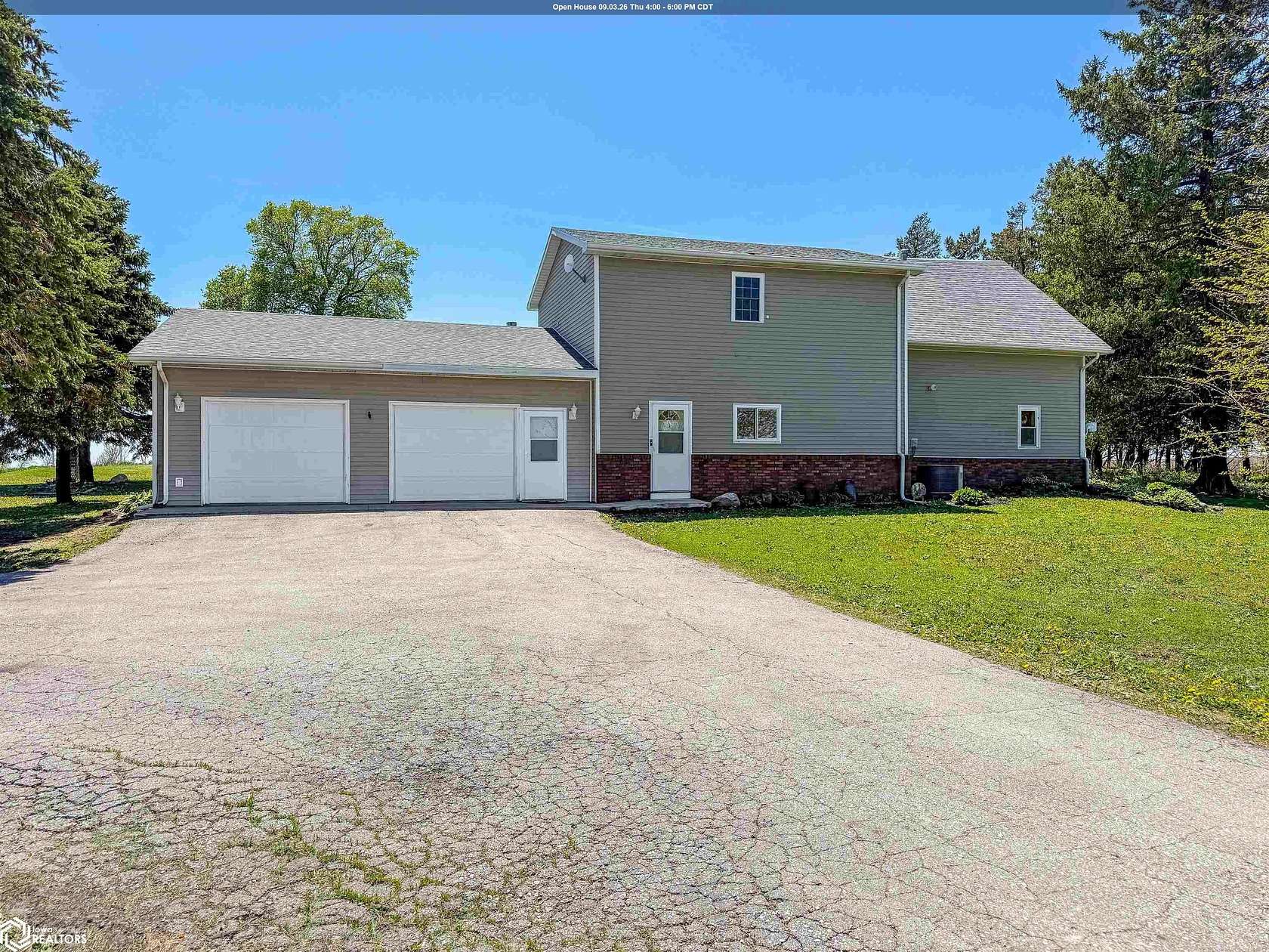 3.2 Acres of Land with Home for Sale in Iowa Falls, Iowa