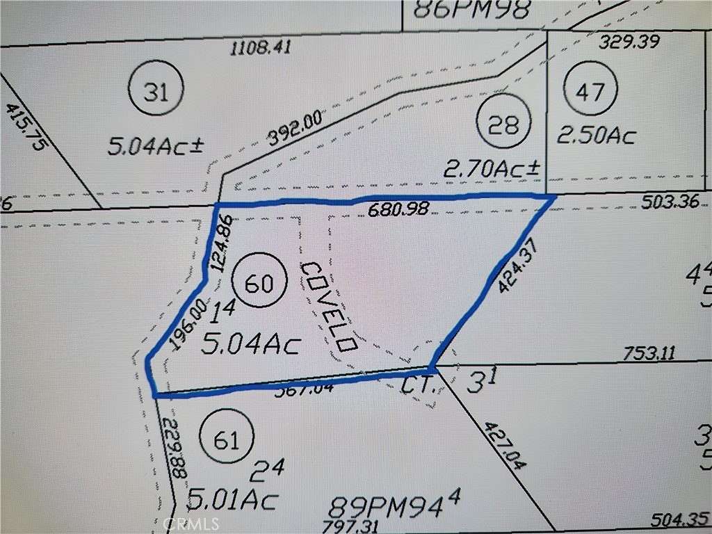 5 Acres of Land for Sale in Concow, California