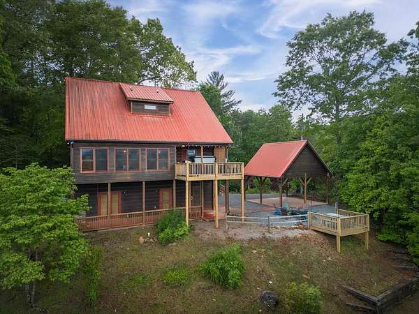 2 Acres of Land with Home for Sale in Ellijay, Georgia