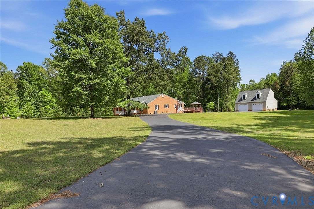 8.66 Acres of Land with Home for Sale in Moseley, Virginia