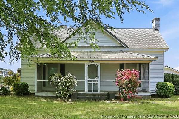 17 Acres of Land with Home for Sale in Rockingham, North Carolina