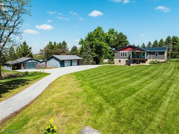 3.63 Acres of Land with Home for Auction in Holmesville, Ohio