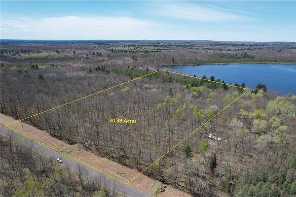20.4 Acres of Recreational & Residential Land for Sale in Stinnett Town, Wisconsin