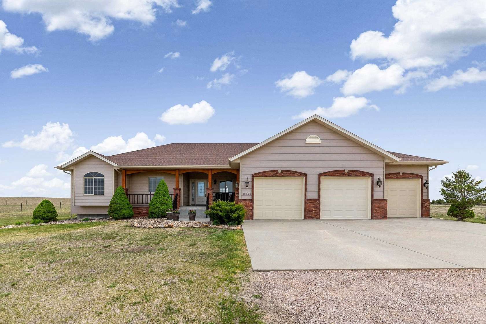40 Acres of Agricultural Land with Home for Sale in New Underwood, South Dakota