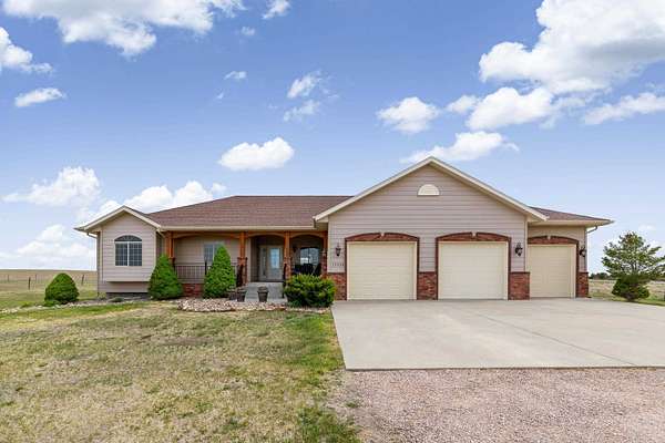 40 Acres of Agricultural Land with Home for Sale in New Underwood, South Dakota