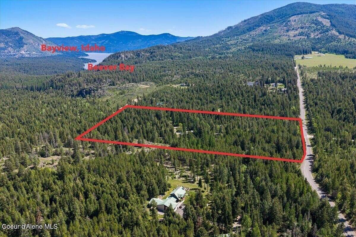 19.5 Acres of Land with Home for Sale in Athol, Idaho