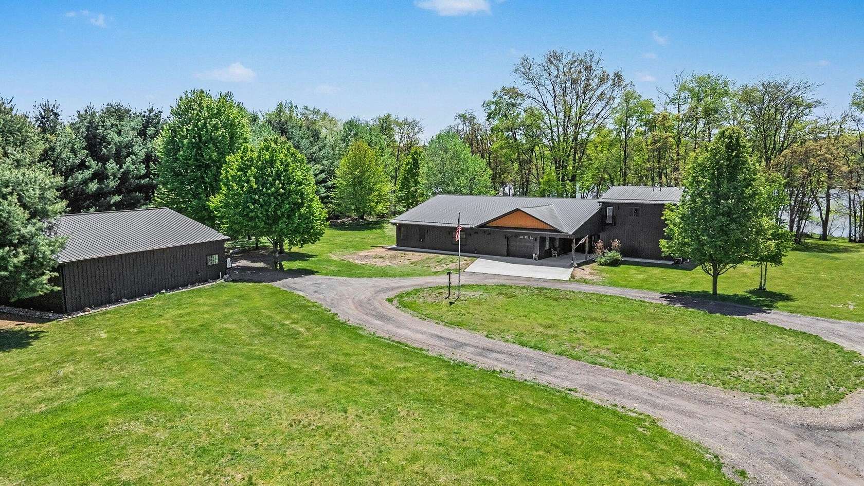 4.46 Acres of Land with Home for Sale in Allegan, Michigan