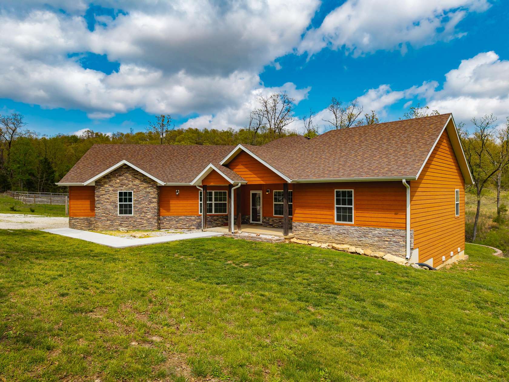 24.2 Acres of Agricultural Land with Home for Sale in Bruner, Missouri