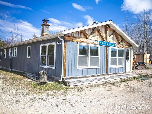 120 Acres of Recreational Land with Home for Sale in Manistique, Michigan