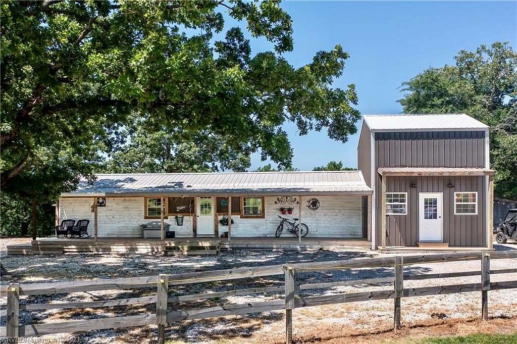 44 Acres of Agricultural Land with Home for Sale in Vian, Oklahoma