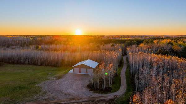 22.8 Acres of Recreational Land with Home for Sale in Harshaw, Wisconsin