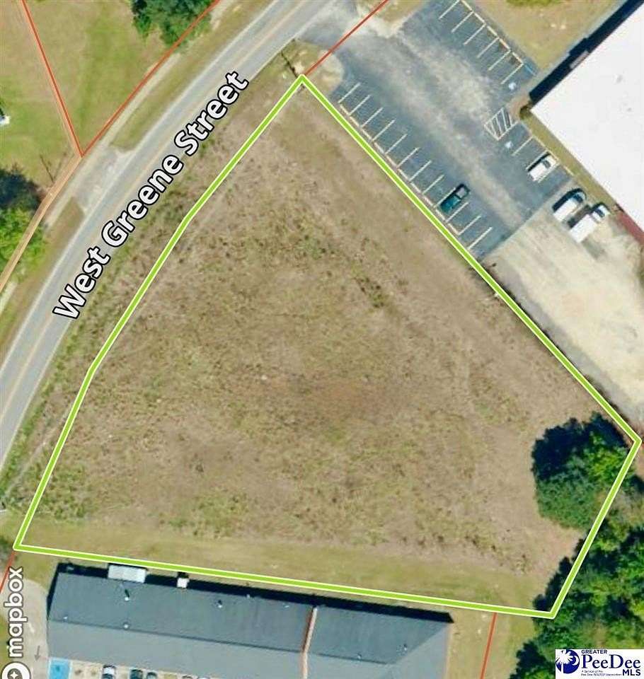 1.36 Acres of Commercial Land for Sale in Cheraw, South Carolina