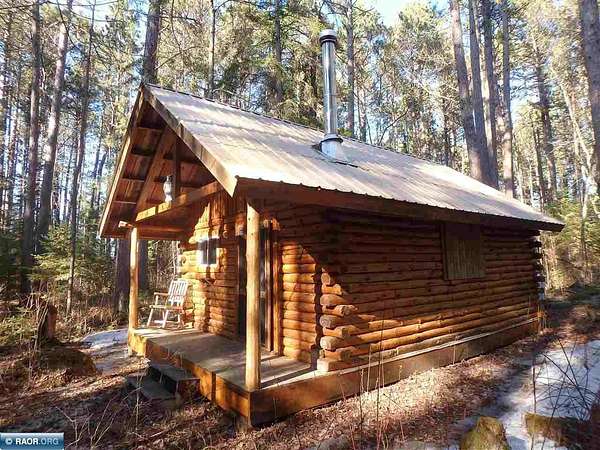 40 Acres of Recreational Land with Home for Sale in Orr, Minnesota