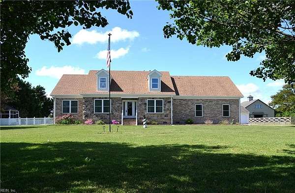 3.2 Acres of Land with Home for Sale in Chesapeake, Virginia