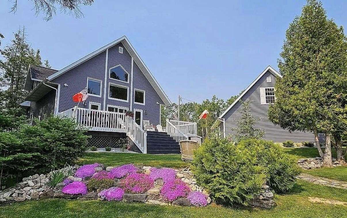 2.76 Acres of Land with Home for Sale in De Tour Village, Michigan