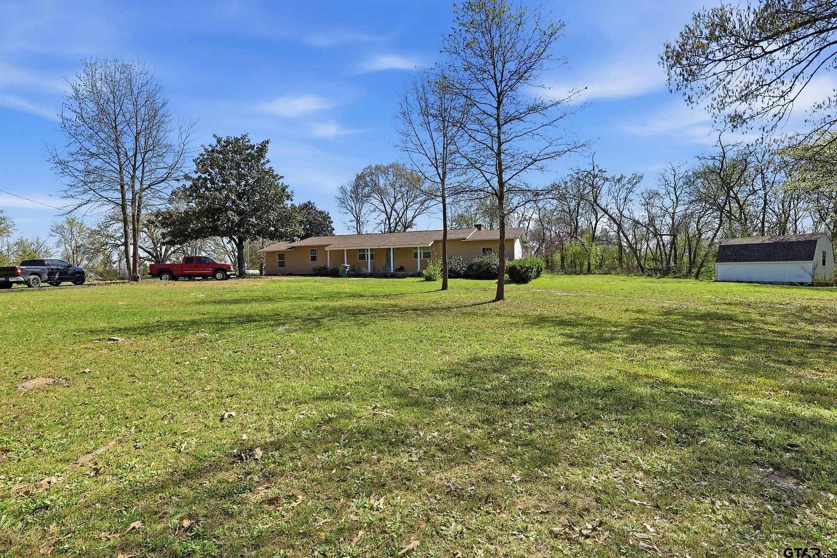 4 Acres of Land with Home for Sale in Mount Vernon, Texas