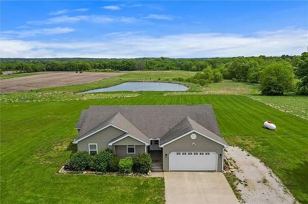 10.8 Acres of Recreational Land with Home for Sale in Richmond, Missouri