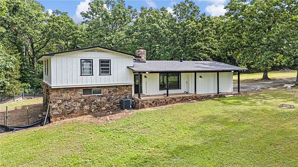 4.3 Acres of Land with Home for Sale in Russellville, Arkansas