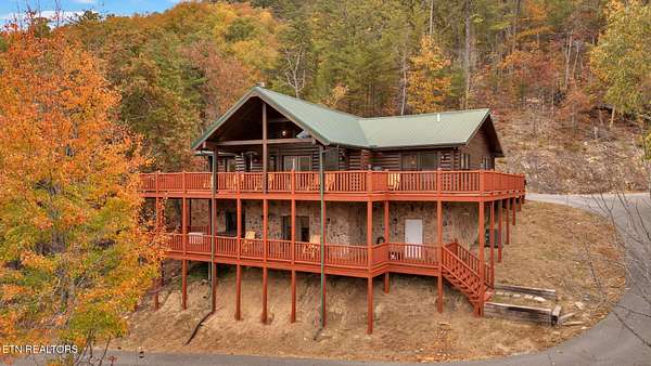 5 Acres of Land with Home for Sale in Sevierville, Tennessee