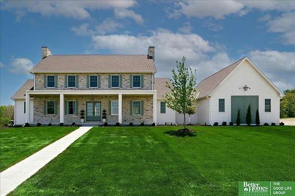 1.5 Acres of Land with Home for Sale in Gretna, Nebraska
