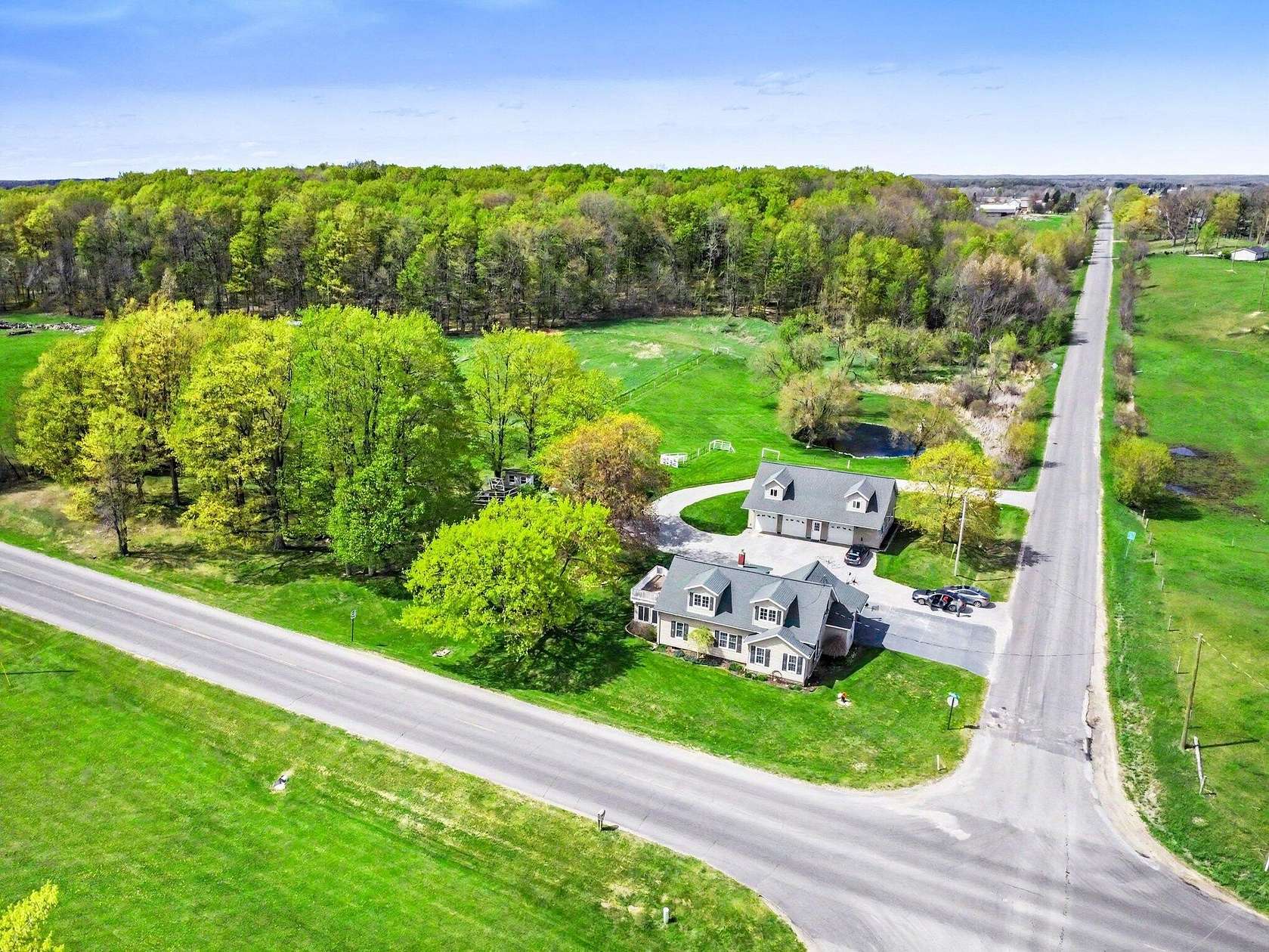 5 Acres of Land with Home for Sale in Clare, Michigan
