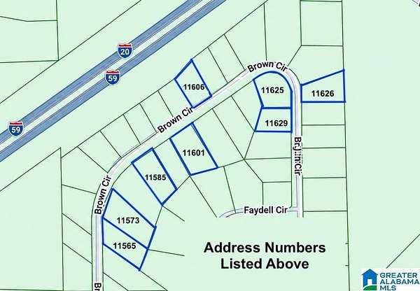 0.57 Acres of Residential Land for Sale in Woodstock, Alabama