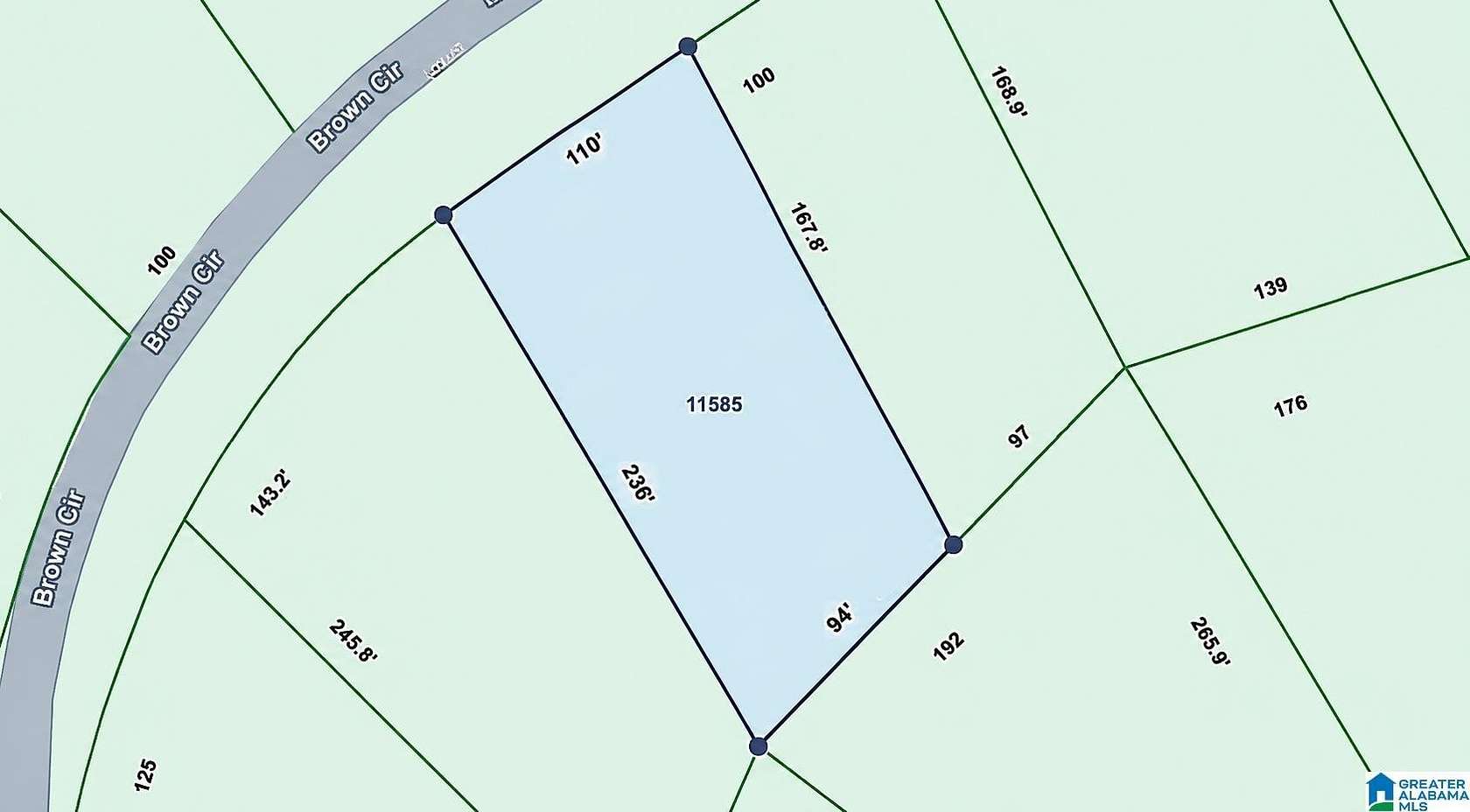 0.45 Acres of Residential Land for Sale in Woodstock, Alabama
