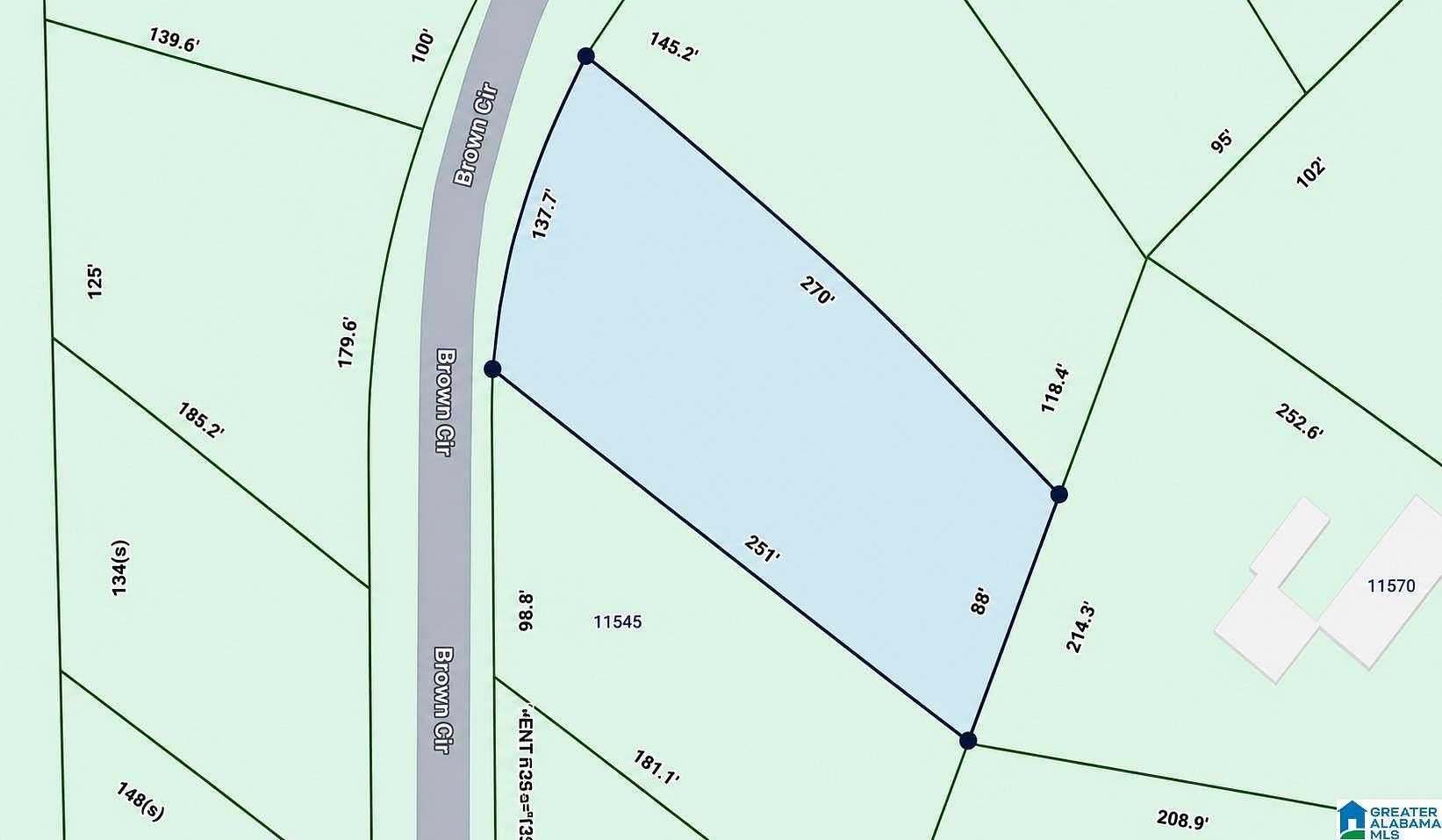 0.68 Acres of Residential Land for Sale in Woodstock, Alabama