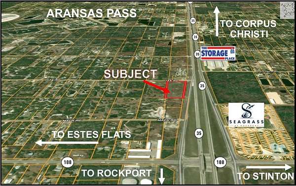 3.39 Acres of Commercial Land for Sale in Aransas Pass, Texas