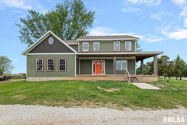 5 Acres of Land with Home for Sale in Roanoke, Illinois