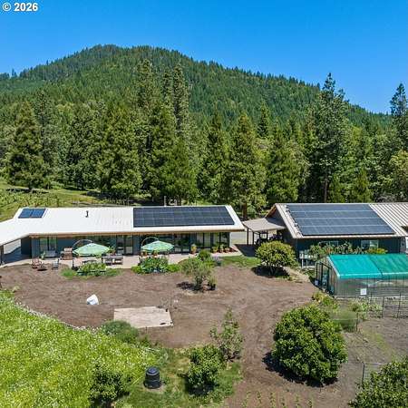 72.4 Acres of Land with Home for Sale in Azalea, Oregon