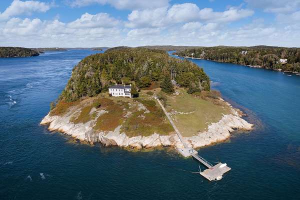 25 Acres of Land with Home for Sale in Georgetown, Maine