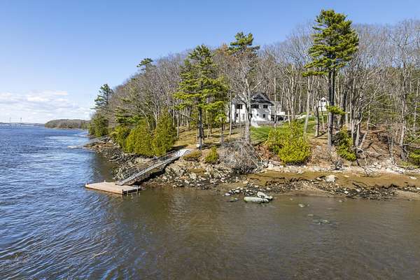 3.7 Acres of Land with Home for Sale in Arrowsic, Maine