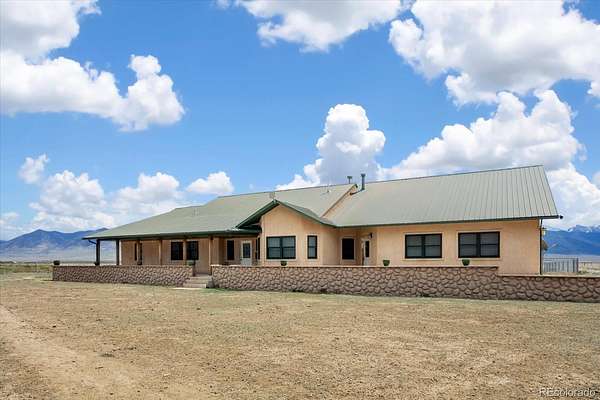 35.8 Acres of Recreational Land with Home for Sale in Moffat, Colorado