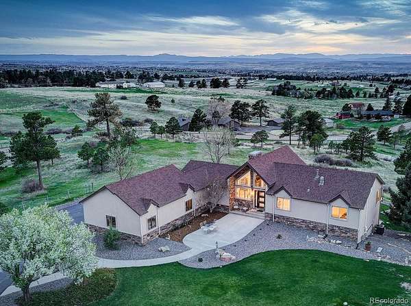 5.34 Acres of Land with Home for Sale in Parker, Colorado