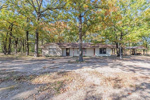 8.59 Acres of Land with Home for Sale in Cooper, Texas